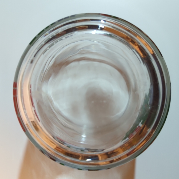 Vintage 90s Glass Christmas Jar with Lid Pandas Christmas Tree - Picture 5 of 7